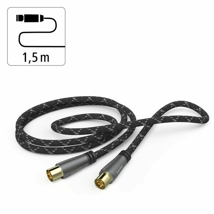 Antenna cable Hama 00205070 Black 1,5 m