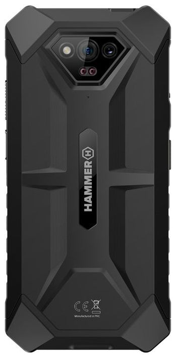 Smartphone myPhone HAMMER IRON V BLACK, 64 GB, 6 GB