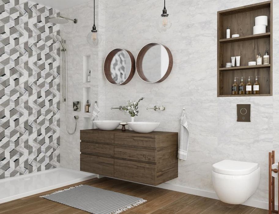 WALL TILE 30X60 VENAT WHITE