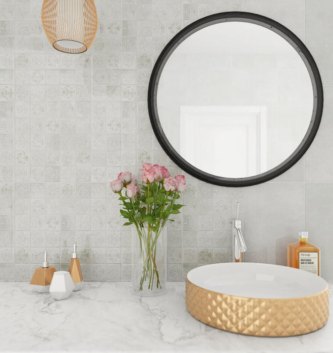DECOR IJ 25x40 LATIN GRAY MOSAIC