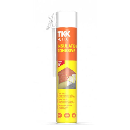 HAND PU FOAM FOR THERMAL INSULATION TKK PU FIX INSULSTION ADHESIVE - Монтажна пяна<<<Уплътнители и фуги<<<Строителни
