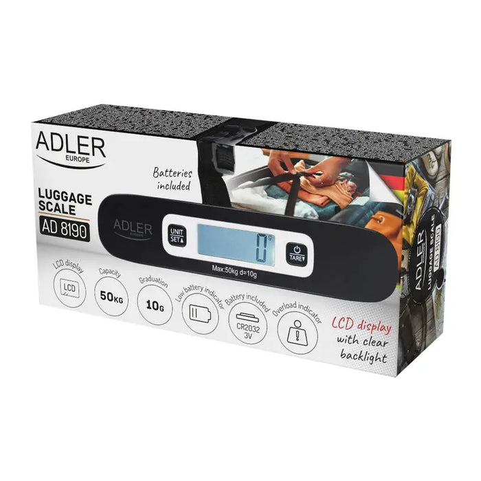 HAND SCALE BLACK ADLER - Други кухненски пособия<<<Домашни потреби<<<Кухня<<<Praktiker