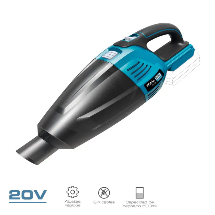 Handheld Vacuum Cleaner Koma Tools Pro Series 45,5 x 13,5 cm - Почистване Прахосмукачки И Гладене<<<Дом