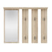 Hanger + mirror PARMA 100x15x.81.5 cm oak sonoma - Hanging hangersWIE-WIS<<<HangersWIE<<<ActionPL