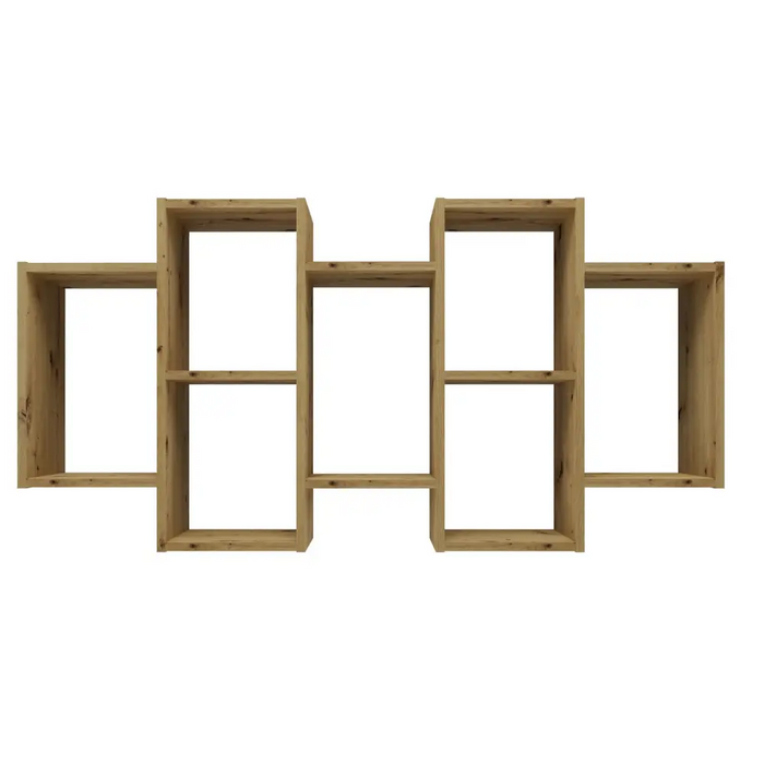 Hanging bookcase Bilbao 7.0 Wall mounted shelves Oak Artisan - Furniture wooden shelvesPOL-DRE<<<Furniture