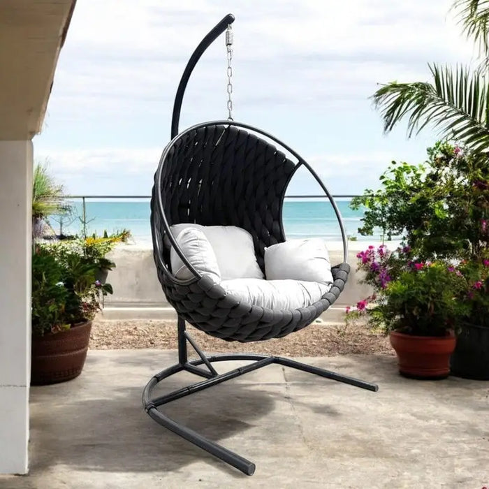 HANGING CHAIR 105XH195XD105CM HD HD-10956 - Люлки<<<Градински мебели<<<Градина<<<Praktiker