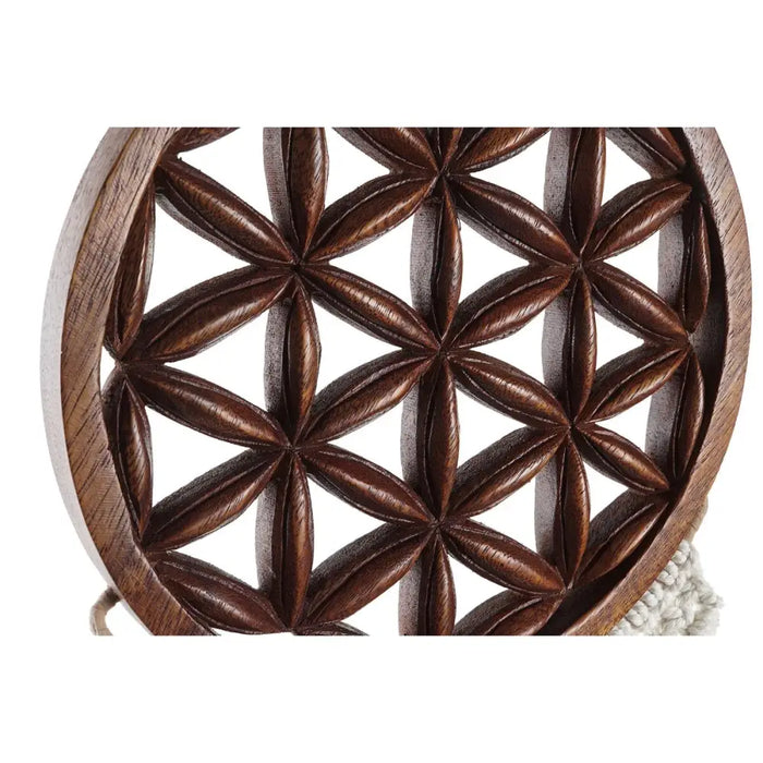 Hanging decoration DKD Home Decor 25 x 1 x 93 cm Brown White (2 Units) - Декорация и Осветление<<<Дом