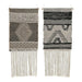 Hanging decoration DKD Home Decor Beige Grey Dark grey Fringe Boho 45 x 1 x 61 cm (2 Units) - Декорация и