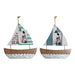 Hanging decoration DKD Home Decor Candle maker Brown Multicolour Mediterranean 40 x 2 x 43 cm (2 Units) - Декорация и