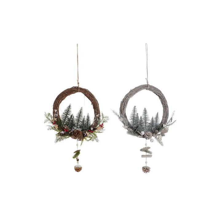 Hanging decoration DKD Home Decor Multicolour PVC 40 x 11 x 65 cm (2 Units) - Декорация и Осветление<<<Дом