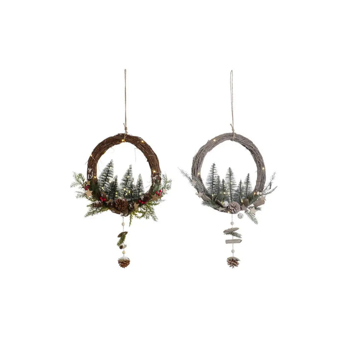 Hanging decoration DKD Home Decor Multicolour PVC 40 x 11 x 65 cm (2 Units) - Декорация и Осветление<<<Дом