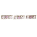 Hanging decoration DKD Home Decor Pink Light Pink Wood 6,5 x 1 x 6,5 cm (9 Pieces) (3 Units) - Декорация и