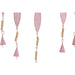 Hanging decoration Home ESPRIT Blue White Grey Pink Iron Tree 33 x 1 x 77 cm (4 Units) - Декорация и Осветление<<<Дом