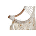 Hanging decoration Home ESPRIT Cream Natural Boho Macrame (2 Units) - Декорация и Осветление<<<Дом