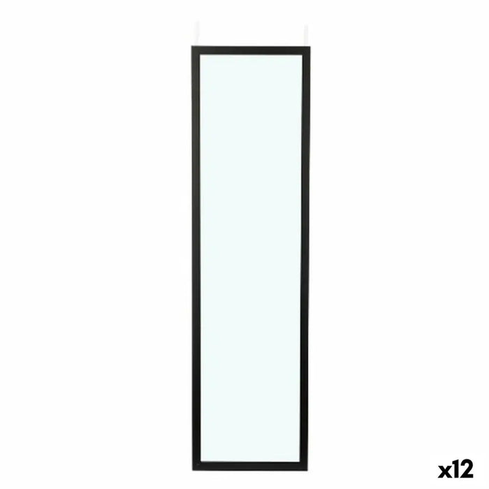 Hanging mirror Gift Decor Black 30 x 120 cm (12 Units) - Декорация и Осветление<<<Дом