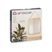 Hanging mirror Gift Decor Natural Rectangular 34 x 41,5 x 1,5 cm (6 Units) - Декорация и Осветление<<<Дом