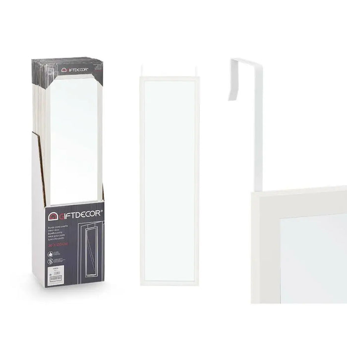 Hanging mirror Gift Decor White 30 x 120 cm (12 Units) - Декорация и Осветление<<<Дом