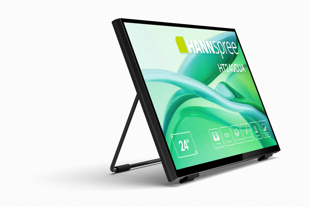 Portable Touch Monitor Hannspree HT240CUA - 23.8" VA FHD(1920x1080), HDMI, USB-C