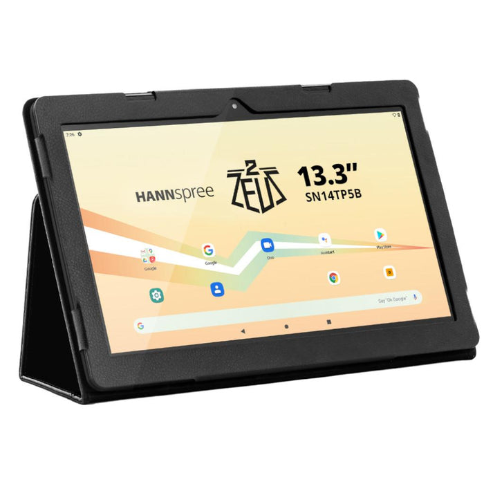 HANNspree Pad Zeus 2 Tablet, 13.3", 4GB RAM, 64GB, Wi-Fi, Bluetooth, Full HD, Black