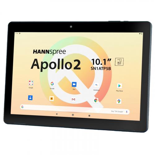 HANNspree Apollo 2 Tablet, 10.1", 3GB RAM, 32GB, Wi-Fi, Bluetooth, Black