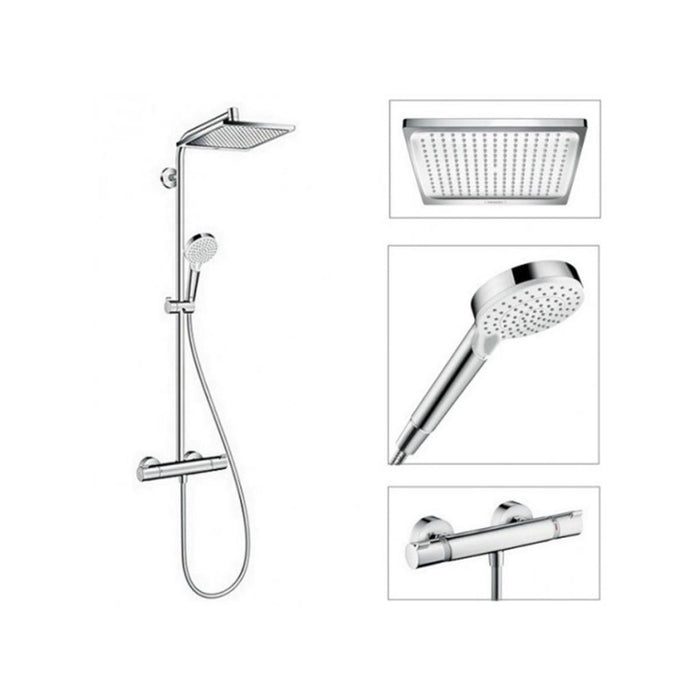 SHOWER SYSTEM CROMETTA E 240 HANSGROHE