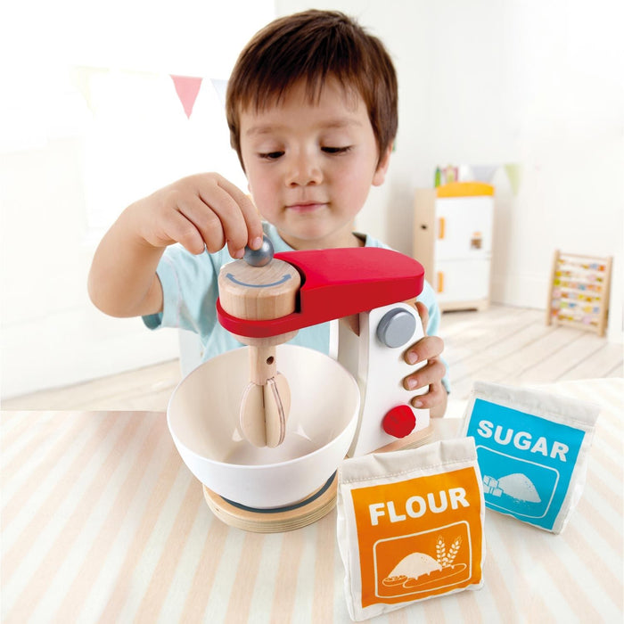 CHILDREN'S WOODEN MIXER HAPE