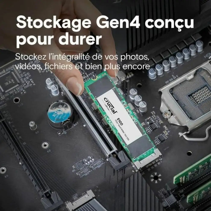 Hard Drive Crucial CT2000E100SSD8 2 TB SSD - Компютър Мрежи и компоненти<<<Компютри| Електроника<<<BigBuy&&&Твърди