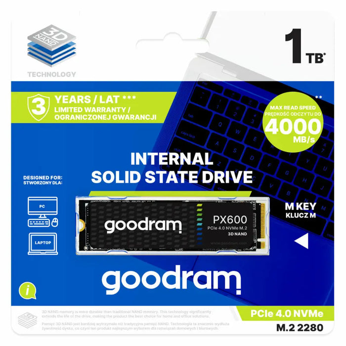 Hard Drive GoodRam PX600 500 GB SSD - Твърди дискове<<<Компютър Мрежи и компоненти<<<Компютри|