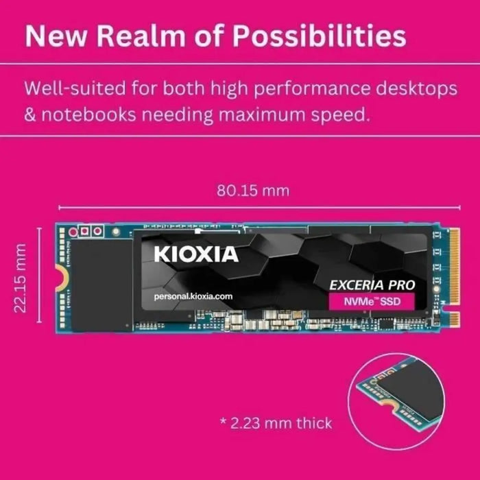 Hard Drive Kioxia 2 TB SSD - Твърди дискове<<<Компютър Мрежи и компоненти<<<Компютри| Електроника<<<BigBuy