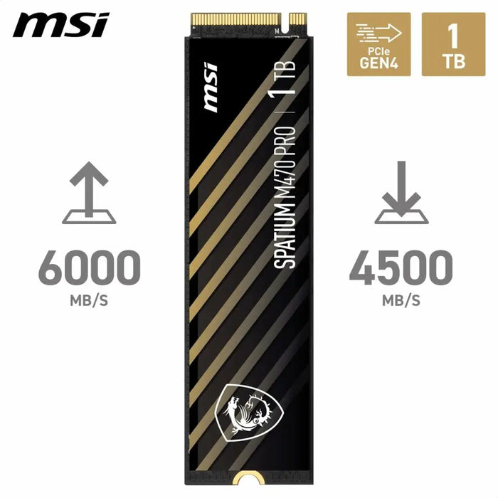 Hard Drive MSI S78-440L0J0-P83 1 TB SSD - Твърди дискове<<<Компютър Мрежи и компоненти<<<Компютри|
