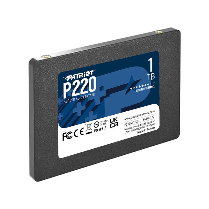 Hard Drive Patriot Memory P220 1 TB SSD - Твърди дискове<<<Компютър Мрежи и компоненти<<<Компютри|