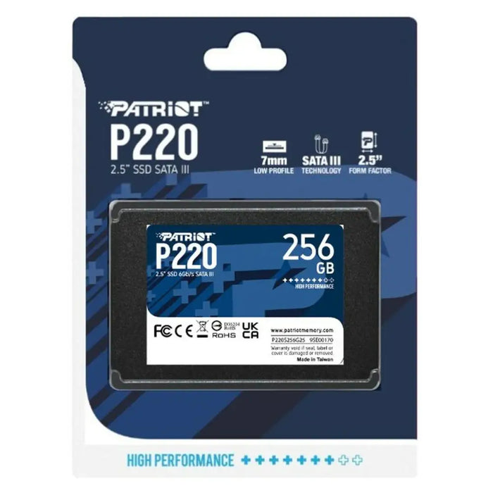 Hard Drive Patriot Memory P220 256GB 256 GB SSD - Твърди дискове<<<Компютър Мрежи и компоненти<<<Компютри|