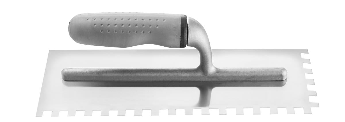 TROWEL WITH COMB 28X10CM 12X12MM 31