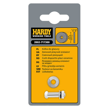 CUTTER FOR TILE MACHINE HARDY 73 HARDY 15X6X1.5