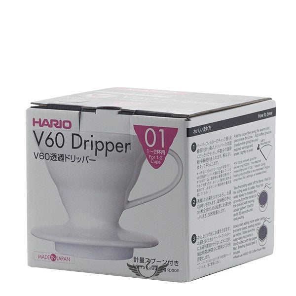 HARIO V60-02 White Ceramic Drip