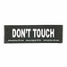 Harness tags Julius K9 DON’T TOUCH S White Black (2 Units) - Домашни Животни<<<Дом Градина<<<BigBuy&&&Пътуване и