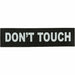 Harness tags Julius K9 DON’T TOUCH XS (2 Units) - Домашни Животни<<<Дом Градина<<<BigBuy&&&Пътуване и