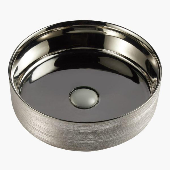 WASHBASIN QUANTRO 35.5X35.5X12 CHROME
