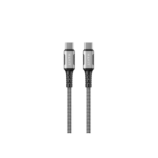 Havit CB6297 - Magnetic cable USB type C to USB type C 1m (black) - USB cablesAKG-KAB<<<GSM accessoriesAKG<<<ActionPL