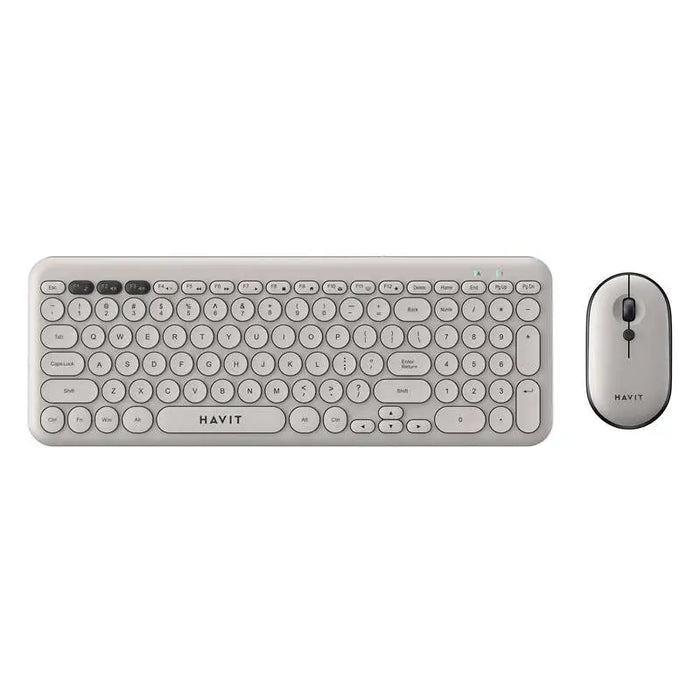 Havit KB254GCM wireless 2-in-1 gaming set keyboard + mouse (grey) (QWERTY) - Sets<<<Keyboards<<<Gaming<<<InnproXML