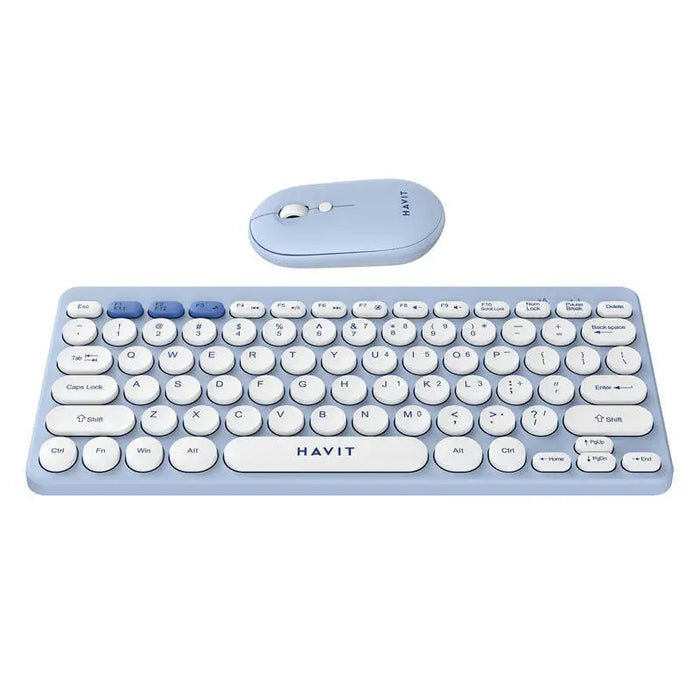 Havit KB279GCM wireless 2-in-1 gaming set keyboard + mouse (blue) (QWERTY) - Sets<<<Keyboards<<<Gaming<<<InnproXML