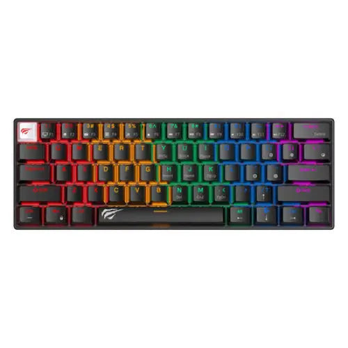 Havit KB903L wired mechanical / gaming RGB keyboard (black) (QWERTY) - Wired<<<Keyboards<<<Gaming<<<InnproXML