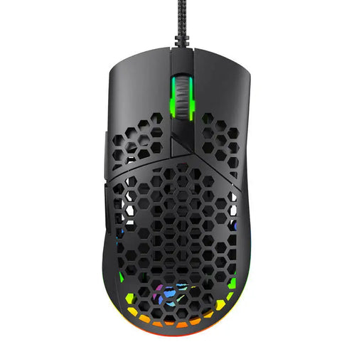 Havit MS1036 RGB wired gaming mouse (black) - Wired<<<Mice<<<Gaming<<<InnproXML&&&Гейминг Мишка и Подложка за