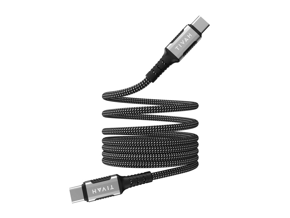 Havit CB6297 - Magnetic cable USB type C to USB type C, 1m (black)