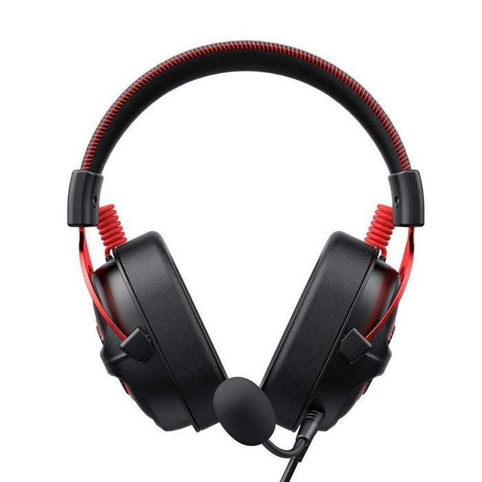 Gaming Headset with Microphone Havit H2002E Pro Black Red