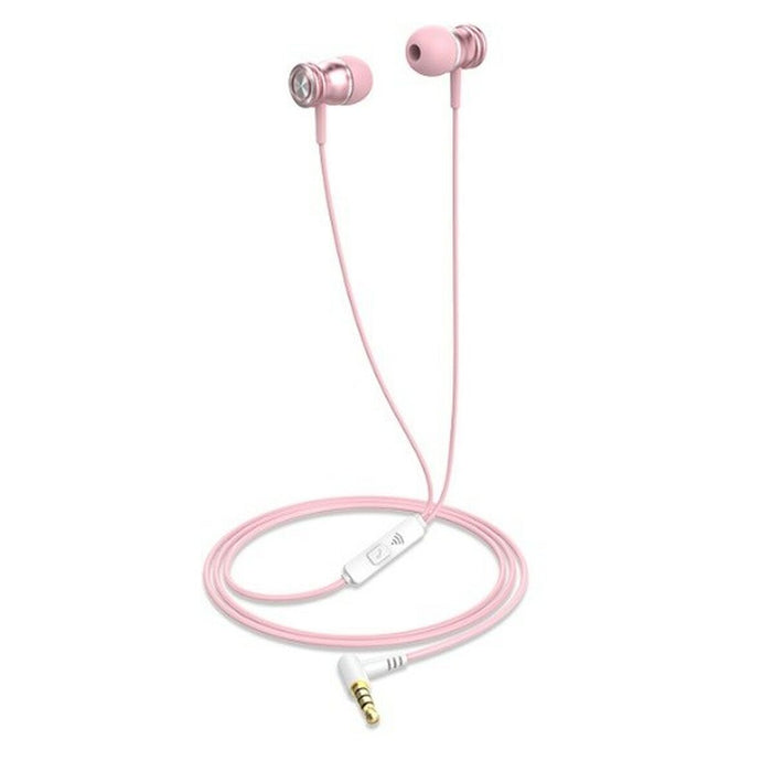 Headphones with Microphone Havit E303P Pink
