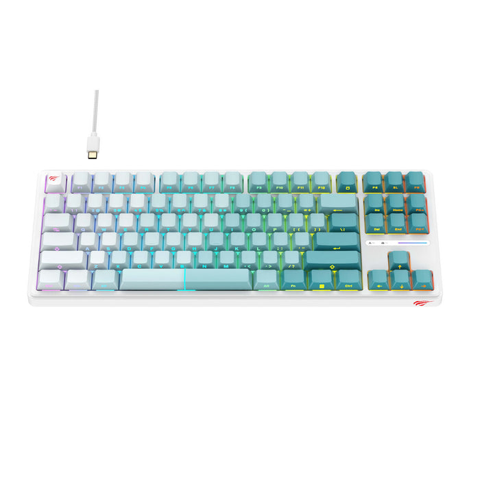 Keyboard Havit KB901Lwg White