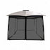 GARDEN TENT 295X295CM WITH INSECT NET HD-8632