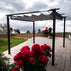 GARDEN TENT 290X290CM WITH MOVABLE ROOF HD-8644