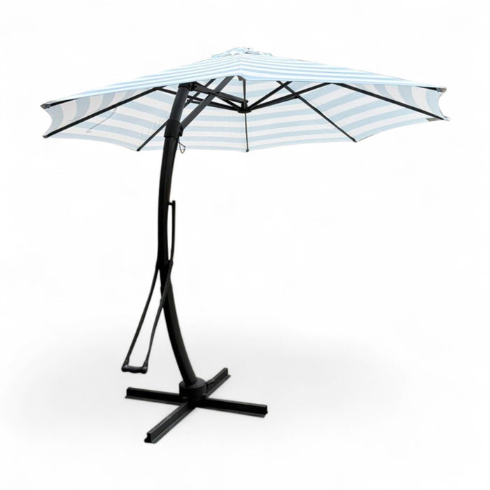 UMBRELLA F350CM WITH PUSH AND LED LIGHT HD HD-10813